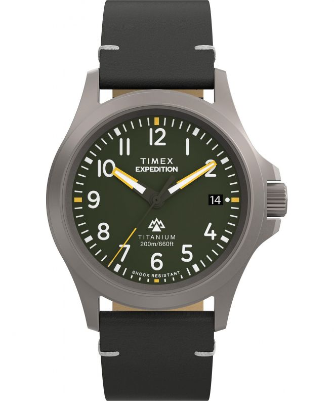 Hodinky pánske Timex Expedition Titanium Quartz TW2W78100