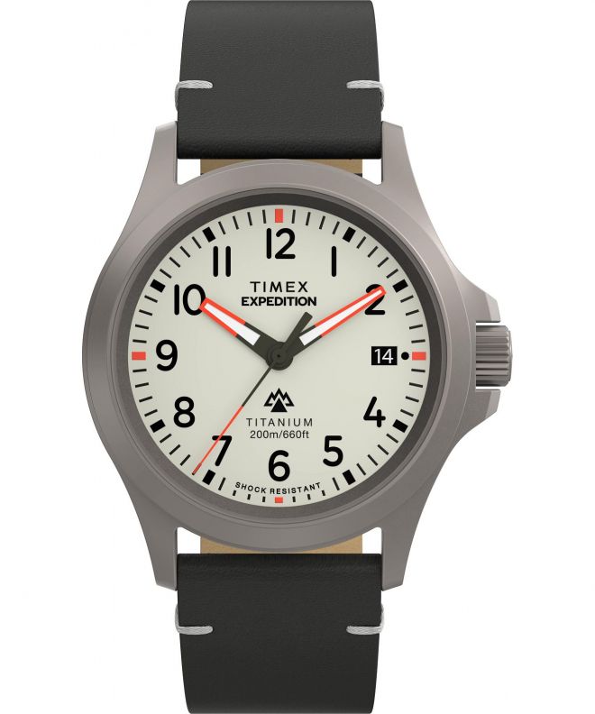 Hodinky pánske Timex Expedition Titanium Quartz TW2W78200