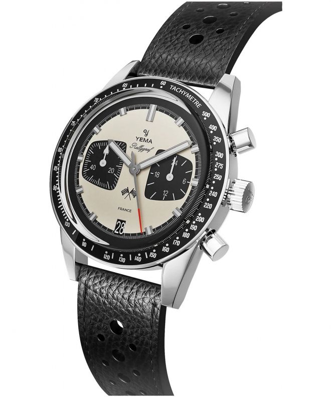 Hodinky pánske Yema Rallygraf Panda Chronograph YMHF1580-BA