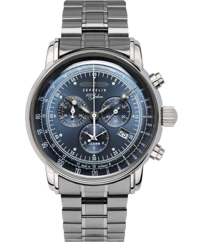 Hodinky pánske Zeppelin 100 Jahre Chronograph 7680MB-3 (7680-M-B-3)