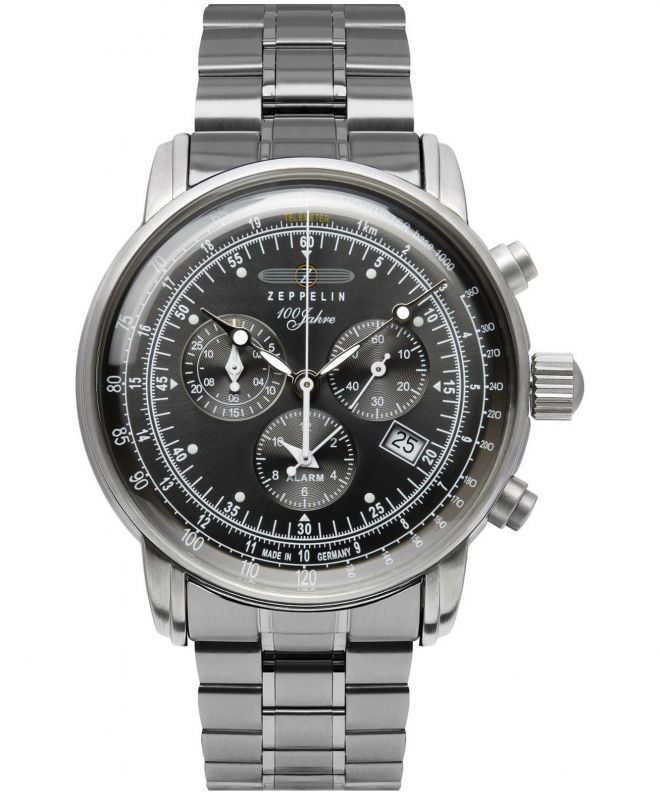 Hodinky pánske Zeppelin 100 Jahre Chronograph 7680MB-2 (7680M-B-2)