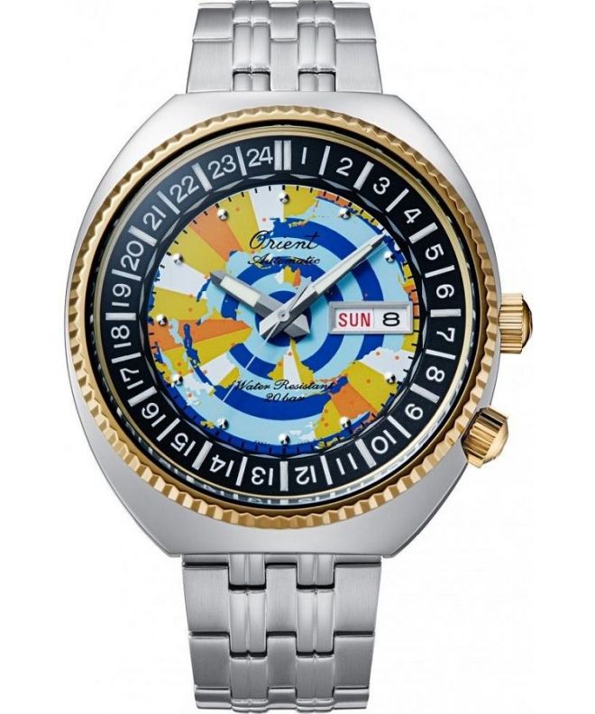 Hodinky pánske Orient Worldtimer 75th Anniversary Automatic Limited Edition RA-AA0E08Y39B
