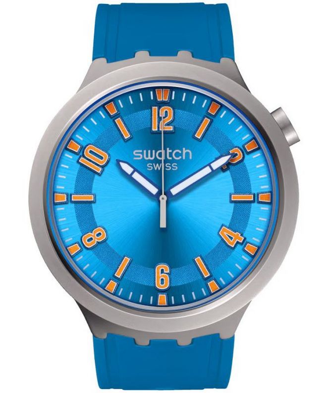Hodinky unisex Swatch Blue In The Works
