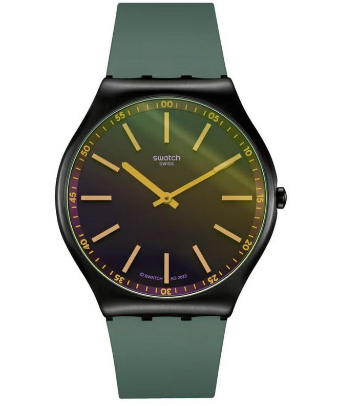 Hodinky unisex Swatch Green Vision