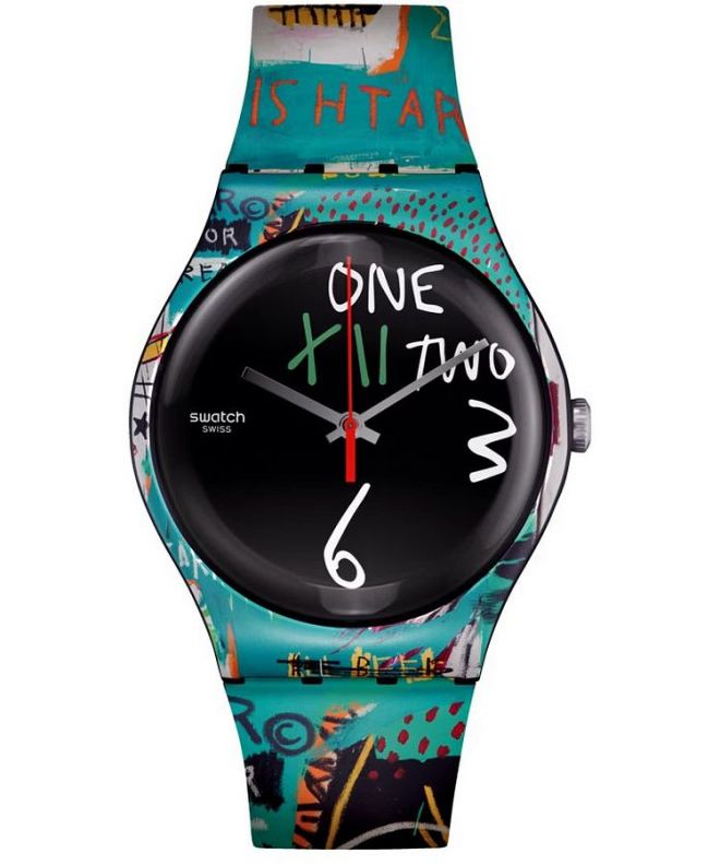 Hodinky Unisex Swatch Ishtar by Jean-Michel Basquiat