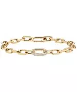 Náramok Daniel Wellington Crystal Link Gold