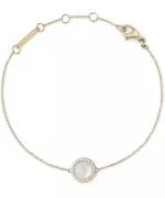 Náramok Daniel Wellington Audrey Mother of Pearl Gold