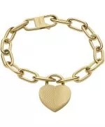 Náramok Fossil Harlow Linear Texture Heart