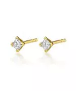 Náušnice Bonore - Zlato 585 - Diamant 0,15 ct
