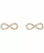 Náušnice Daniel Wellington Mirelle Infinity Gold