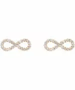 Náušnice Daniel Wellington Mirelle Infinity Rose Gold