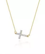 Reťaz Bonore Dĺžka 42 - 45 cm (Nastaviteľné) - Zlato 585