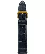 Remienek Zeppelin Navy Blue Leather