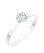 Prsteň Bonore - Biele Zlato 585 - Diamant 0,7 ct