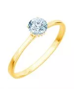 Prsteň Bonore - Zlato 585 - Diamant 1 ct