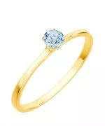 Prsteň Bonore - Zlato 585 - Diamant 0,4 ct