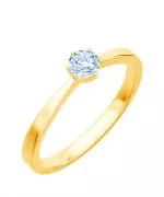 Prsteň Bonore - Zlato 585 - Diamant 0,5 ct