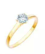 Prsteň Bonore - Zlato 585 - Diamant 0,7 ct