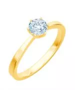 Prsteň Bonore - Zlato 585 - Diamant 0,7 ct