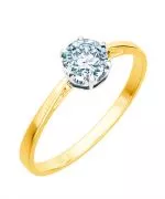 Prsteň Bonore - Zlato 585 - Diamant 0,7 ct