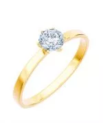 Prsteň Bonore - Zlato 585 - Diamant 1 ct