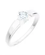 Prsteň Bonore - Biele Zlato 585 - Diamant 0,5 ct