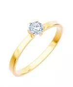 Prsteň Bonore - Zlato 585 - Diamant 0,4 ct