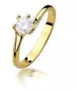 Prsteň Bonore - Zlato 585 - Diamant 0,5 ct
