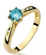 Prsteň Bonore - Zlato 585 - Topaz 0,5 ct