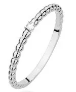 Prsteň Bonore - Biele Zlato 585 - Diamant 0,02 ct