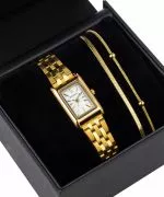 Hodinky dámske BOWA Paris White-Gold Steel 20 Gift Set