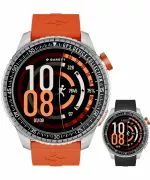 Smart Hodinky pánske Garett Compass Silver SET
