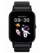 Smart Hodinky detské Garett Kids Tech 4G Čierna Velcro