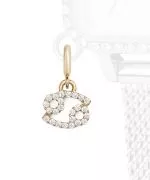 Prívesok Daniel Wellington Charm Gold Cancer
