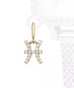 Prívesok Daniel Wellington Charm Gold Pisces