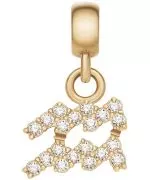 Prívesok Daniel Wellington Charm Gold Aquarius
