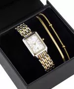 Hodinky dámske BOWA Barcelona Pearl Gold Steel 23 Gift Set