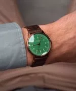 Hodinky pánske Sternglas Lumatik Automatic Edition Bronze