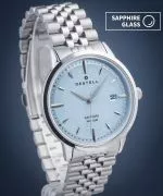 Hodinky pánske DESTELL Pictor Ice Blue Silver Steel Sapphire
