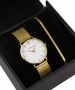 BOWA London White-Gold 33 Gift Set (hodinky + náramok)