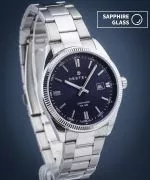 Hodinky pánske DESTELL Loup Blue Silver Steel Sapphire