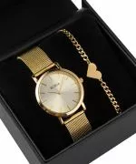 BOWA Tokyo Full Gold Mesh 33 Gift Set (hodinky + náramok)