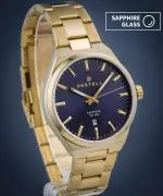 Hodinky pánske DESTELL Aries Blue Gold Steel Sapphire