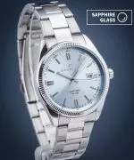 Hodinky pánske DESTELL Loup Ice Blue Silver Steel Sapphire
