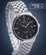 Hodinky pánske DESTELL Pictor Black Silver Steel Sapphire