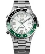 Hodinky pánske Ball Roadmaster Pilot GMT Automatic Titanium Limited Edition
