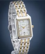 Hodinky dámske BOWA Barcelona White Silver-Gold Steel 23