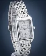 Hodinky dámske BOWA Barcelona White Silver Steel 23