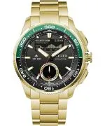 Hodinky pánske Citizen Promaster Marine Wave Tracker Eco-Drive Chronograph