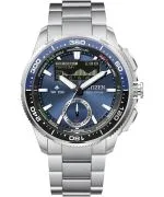 Hodinky pánske Citizen Promaster Marine Wave Tracker Eco-Drive Chronograph